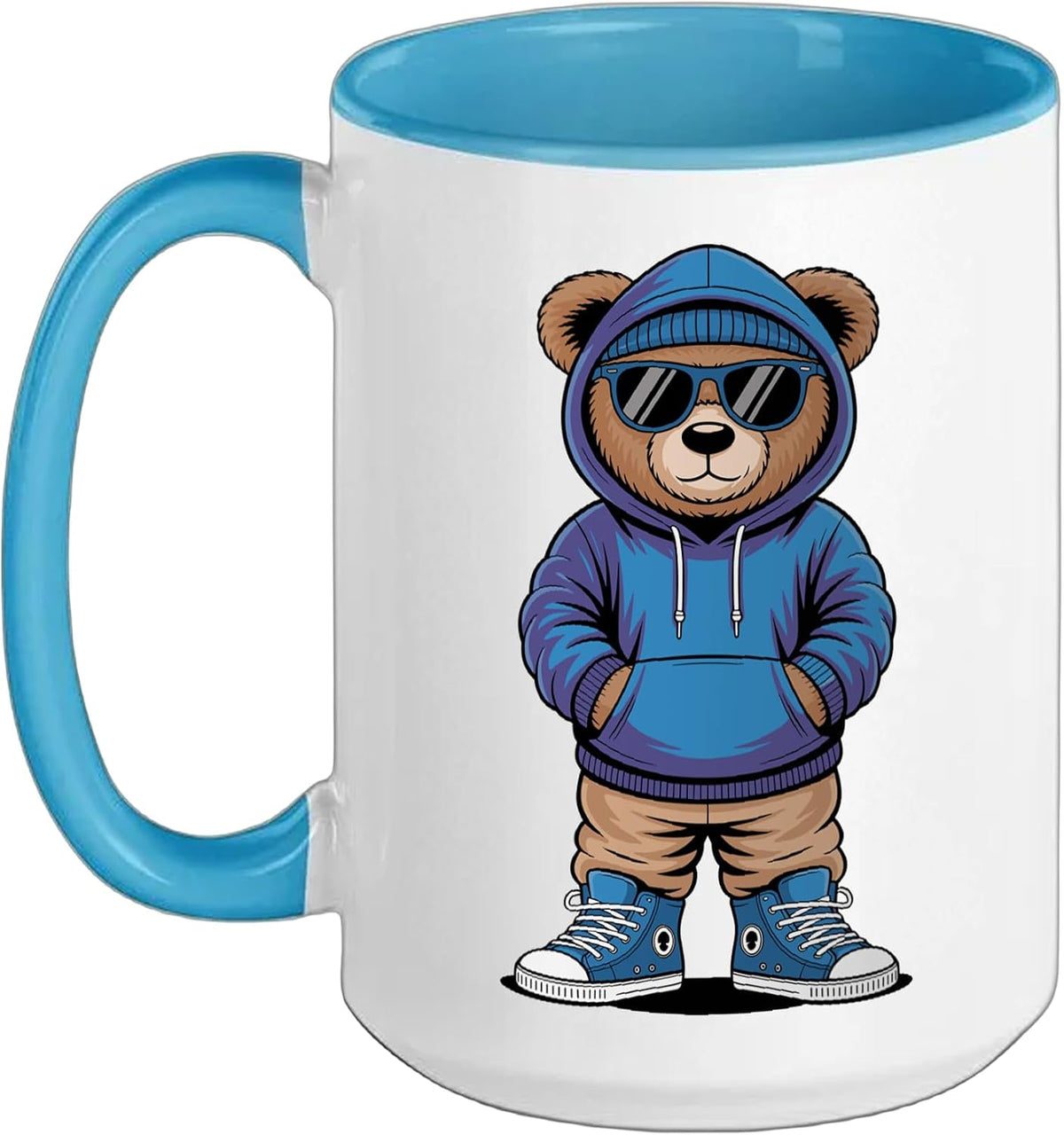 Cool Teddy Bear Design For Men Women Kids Teddy Bear Lover Ceramic Mug
