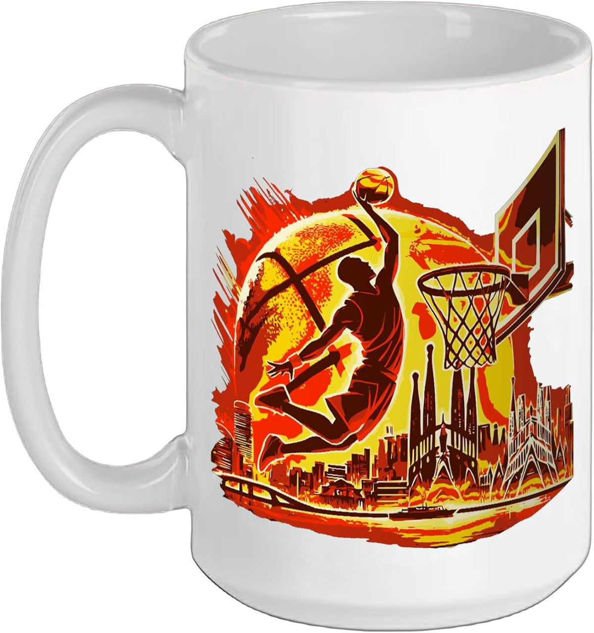 Basketball For Men And Boys Basket-Ball Ceramic Mug