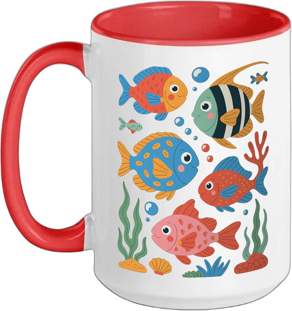 Fish Aquariums Fishkeeper Pet Tank Bowl Ceramic Mug
