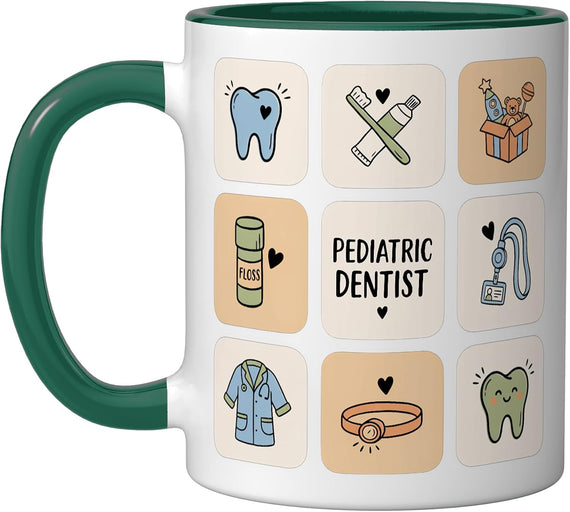 Pediatric Dentist Kids Childrens Dental Ceramic Mug