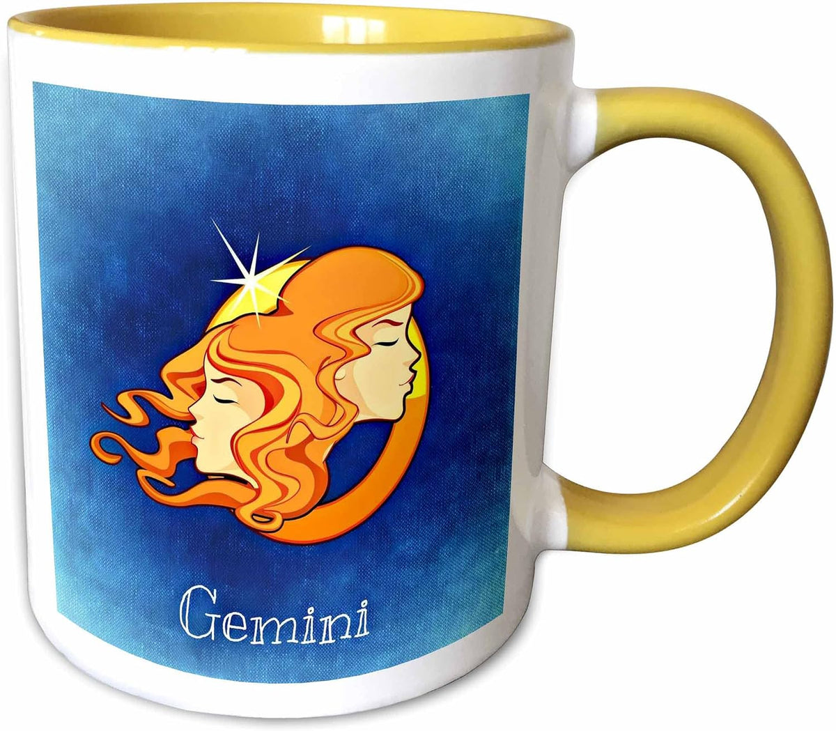 Gemini Zodiac Sign Ceramic Mug
