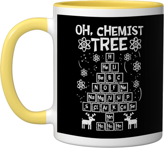 Christmas Chemist Tree Chemistry Student Ceramic Mug