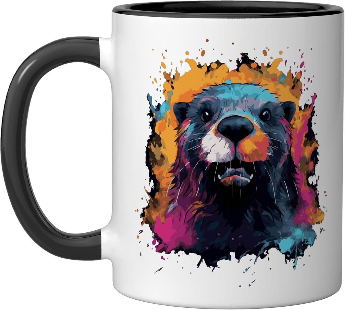 Otter Color Ceramic Mug