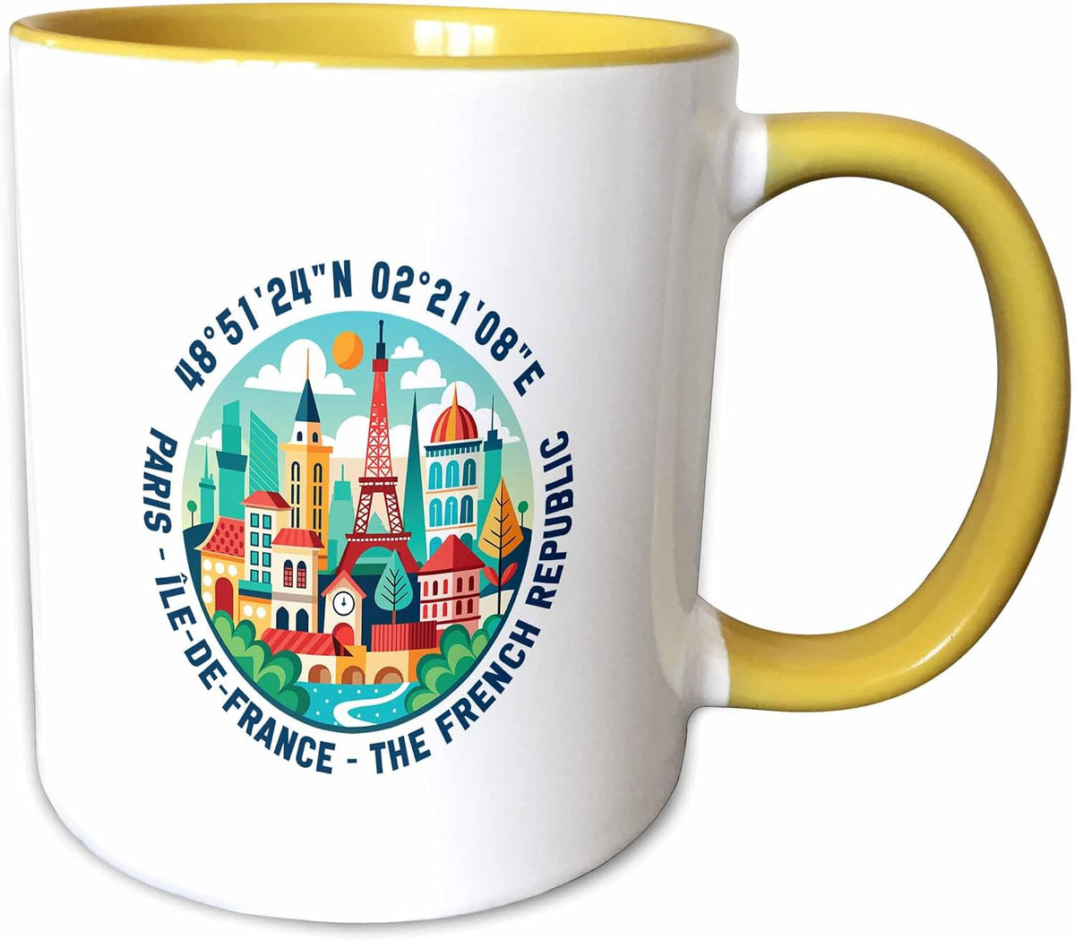 Paris, French Republic, Cityscape Ceramic Mug