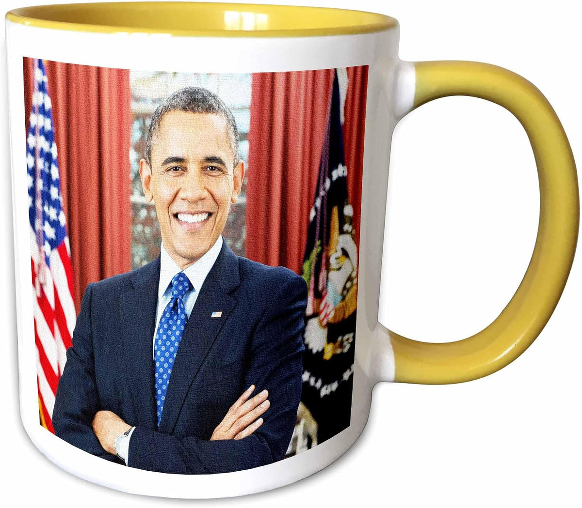 Usa President Barack Obama. White House Ceramic Mug