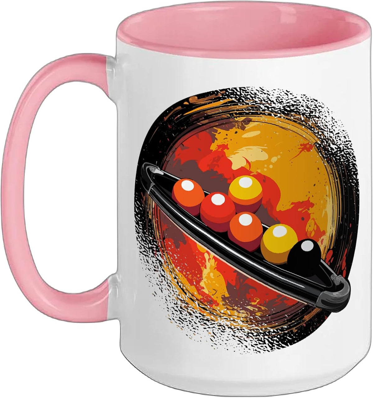 Snooker Game Billiard-Sticks Snooker-Table Vintage Snooker Ceramic Mug