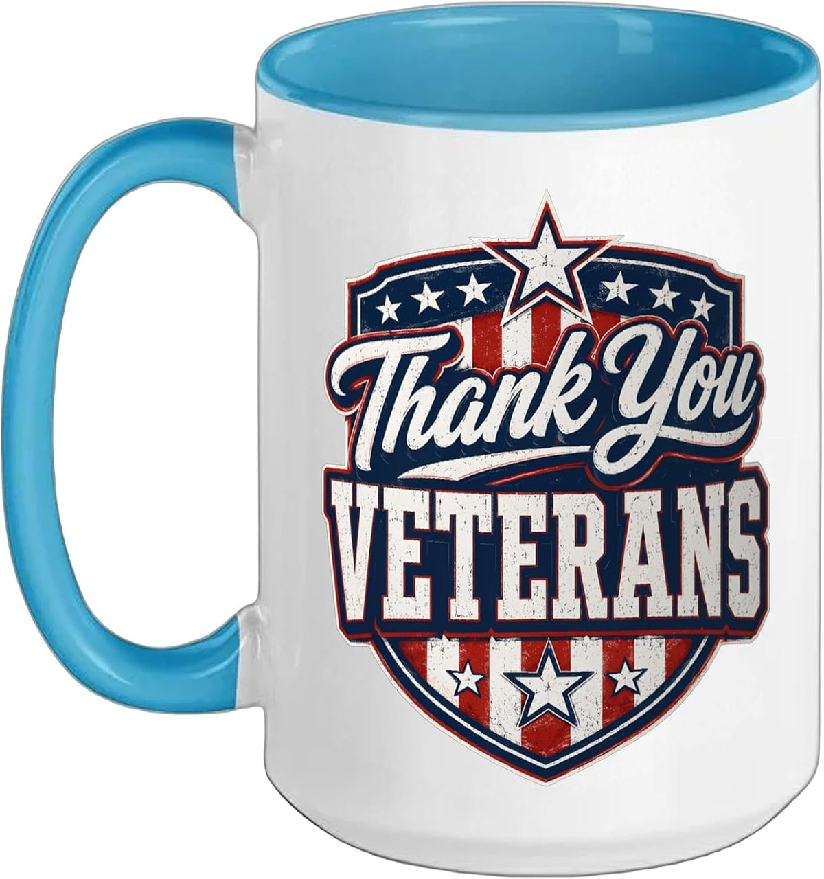Veteran Patriot Pride Thank You Veterans Ceramic Mug