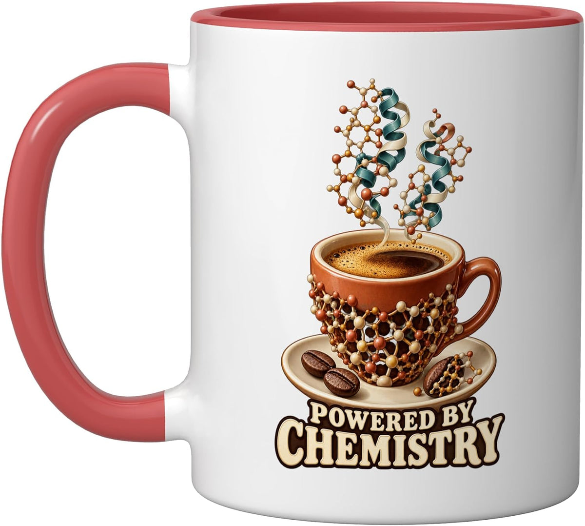 Molecular Coffee Biochemist Ceramic Mug