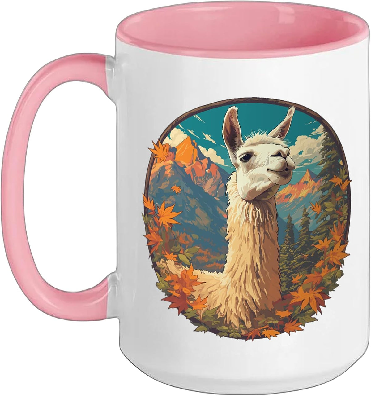 Llamas Llama Ceramic Mug