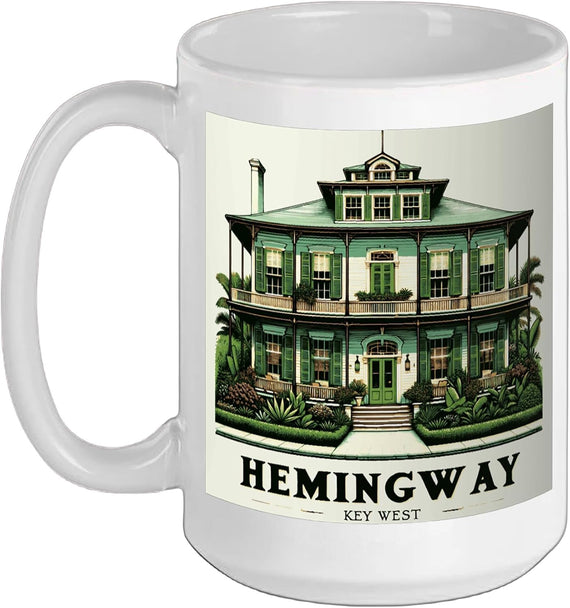 Hemingways Home Key West Historical 6 Toed Cats Ceramic Mug