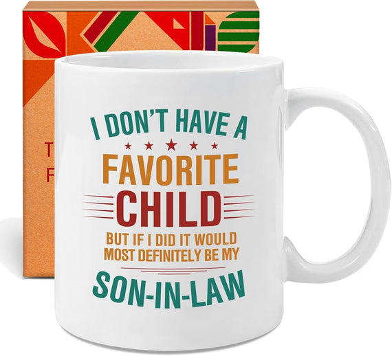 Son Law Father Mother Law Father Law Birthday Ceramic Mug