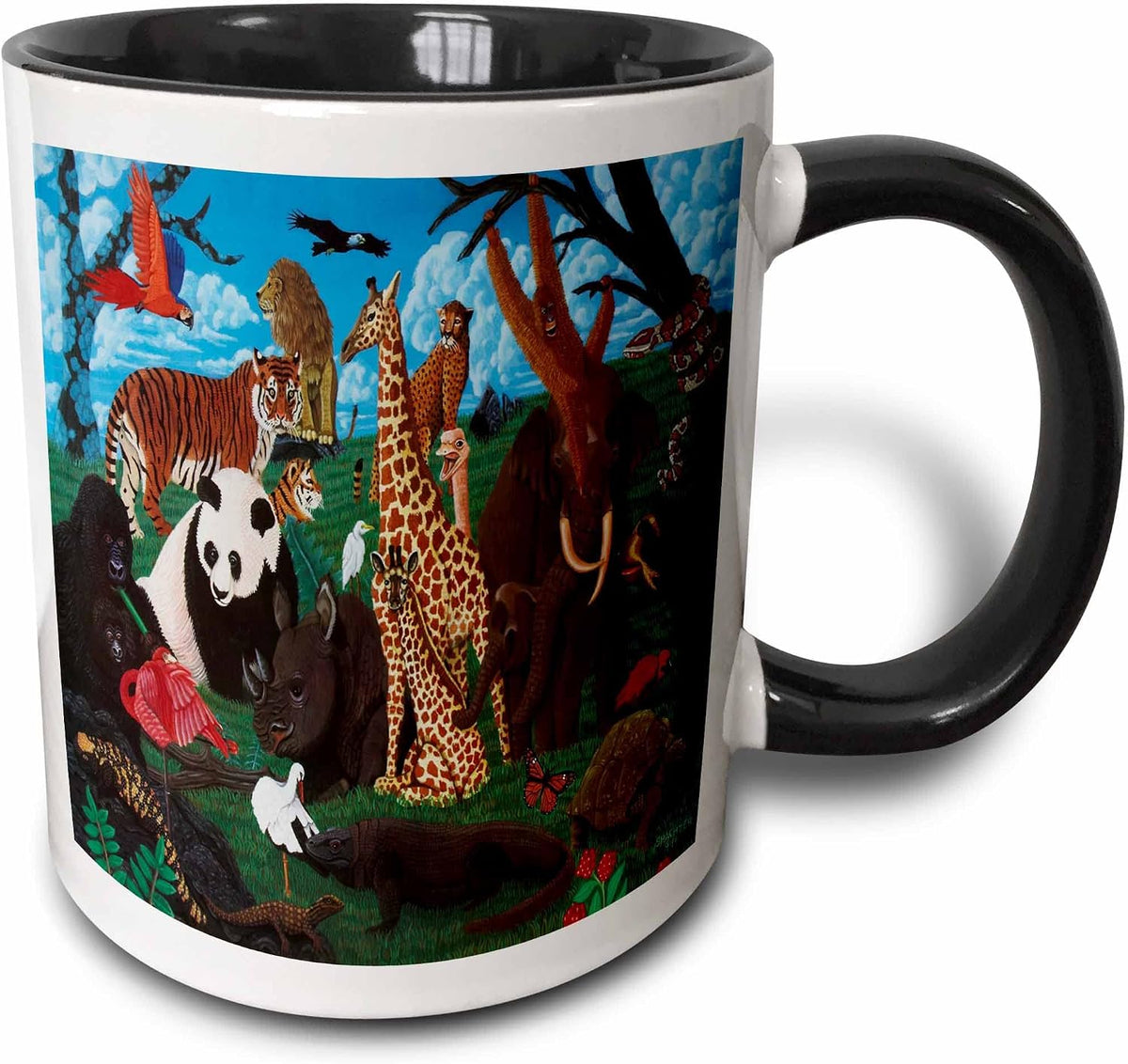 Zoo Animals Ceramic Mug