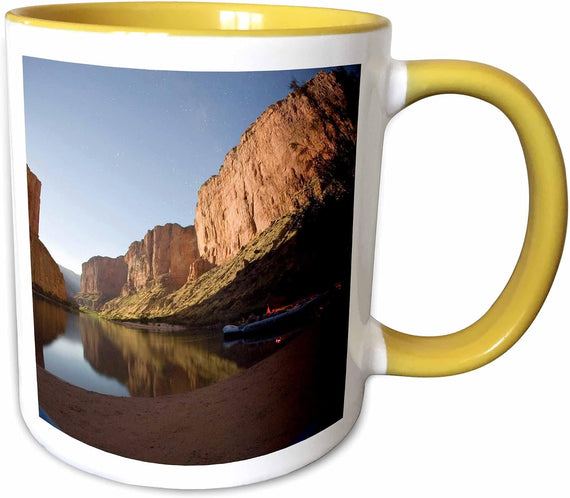 Colorado River, Grand Canyon, Arizona, Usa Ceramic Mug
