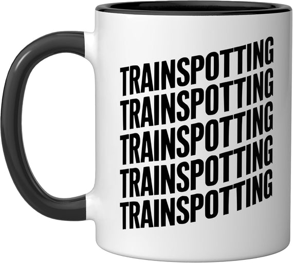 Train Lover Railway Engineer Locomotive Trainspotting Ceramic Mug