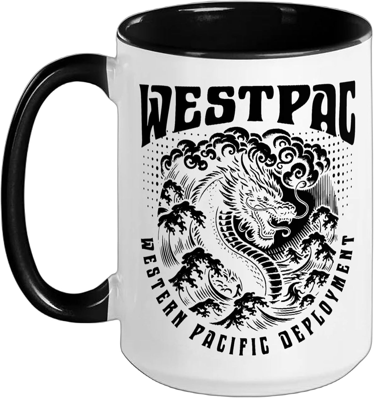 Westpac Sailor Dragon For Western Pacific Deployment Ceramic Mug