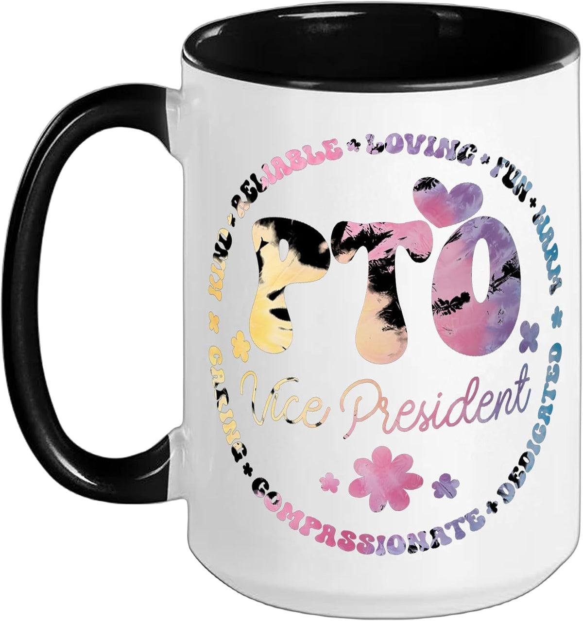 Pto Vice President Back To School Matching Parent Teacher Ceramic Mug
