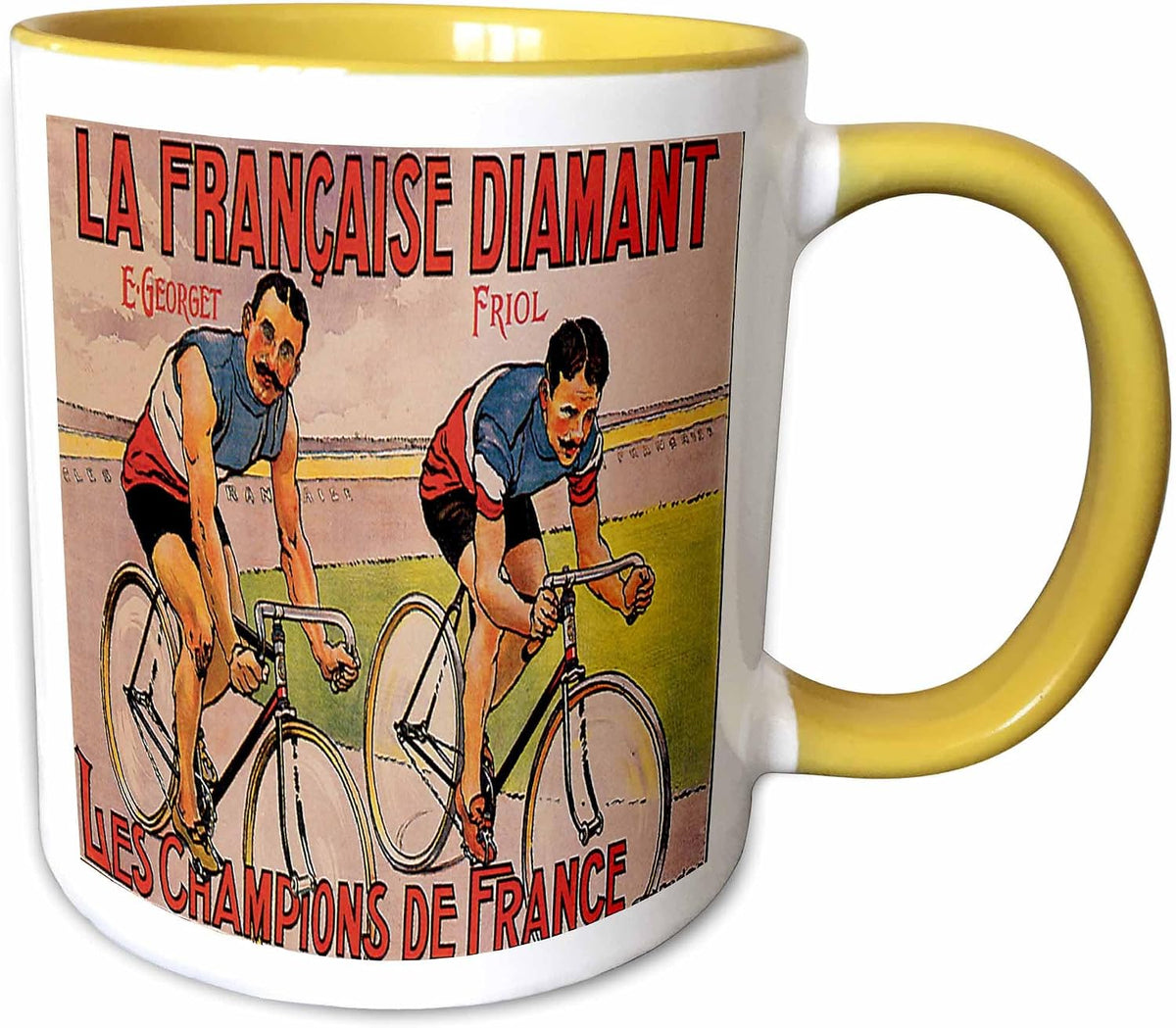 La Francaise Diamant Les Champions De Ceramic Mug
