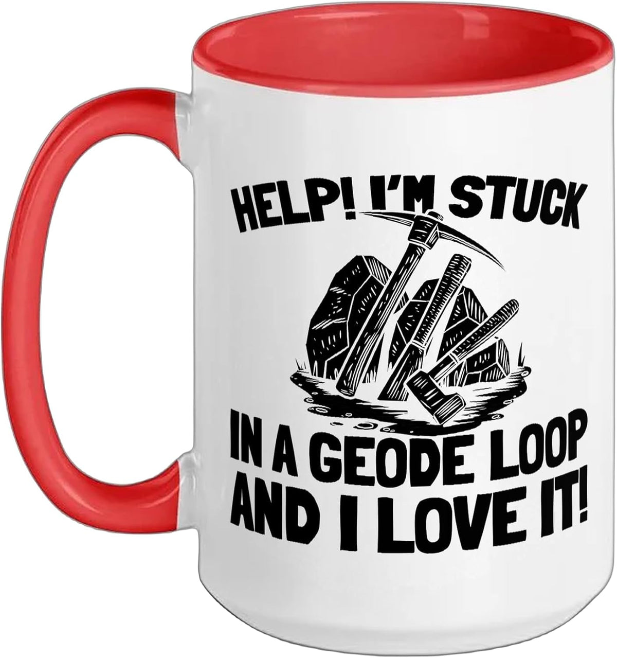 Geologist Collecting Geology - Rock Collector Ceramic Mug
