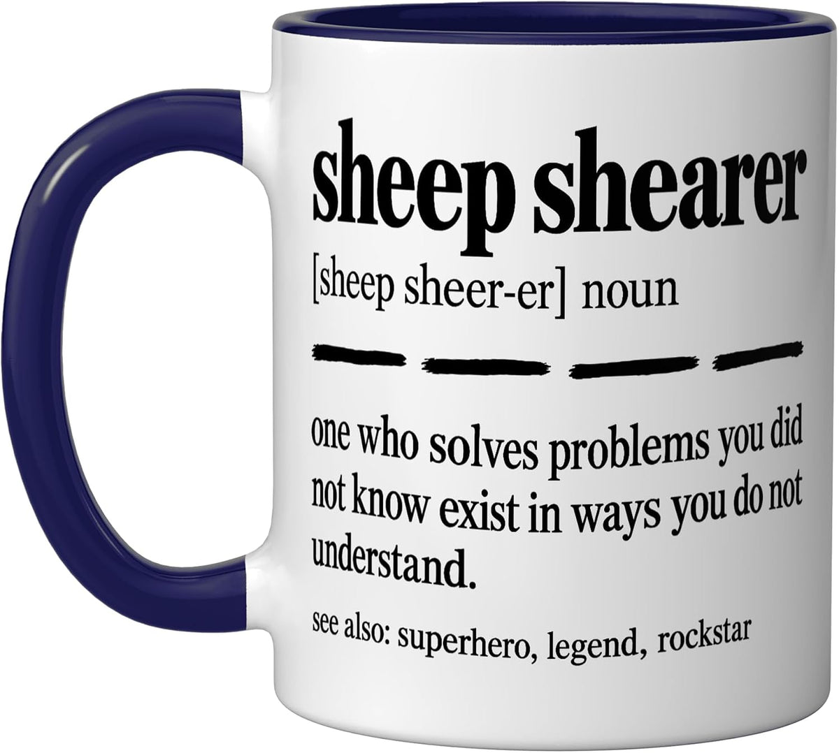 Sheep Shearer Noun Ceramic Mug