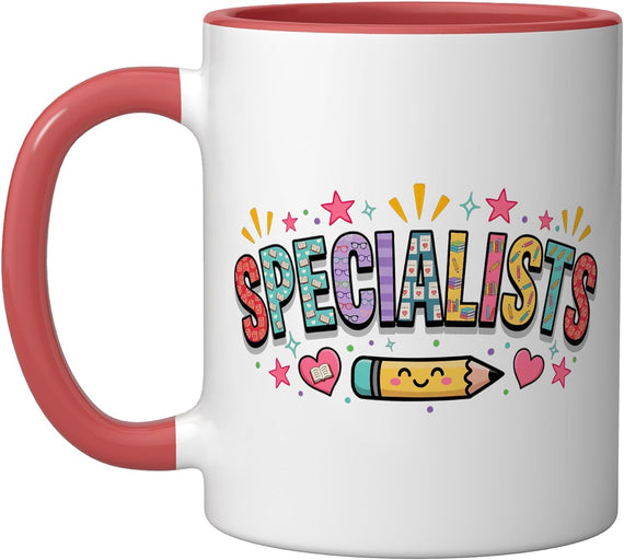 Literacy Specialist Reading Coach Interventionist Teacher Ceramic Mug