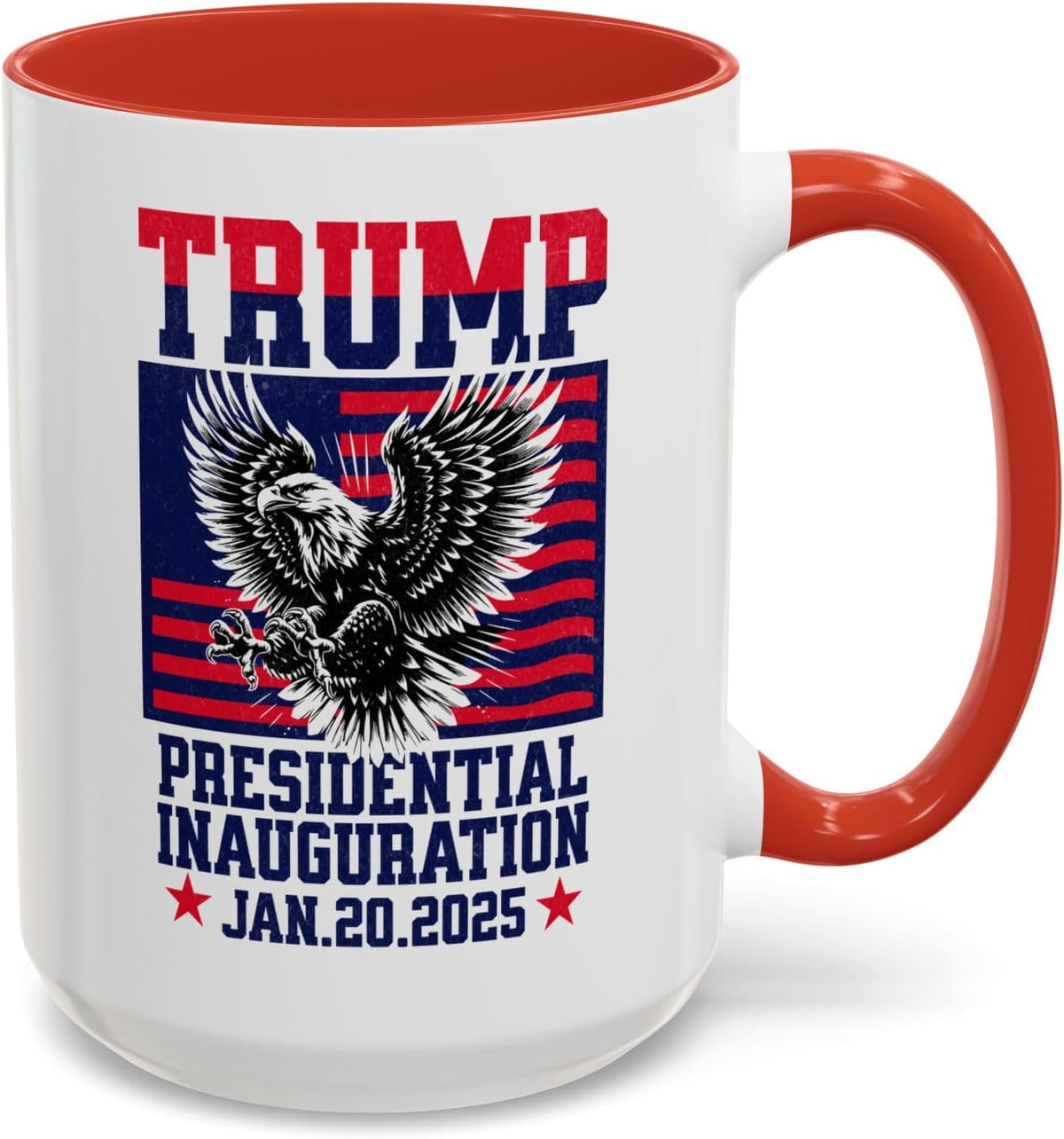 Trump Inauguration Mug, January 20, 2025, Commemorative Ceramic Mug