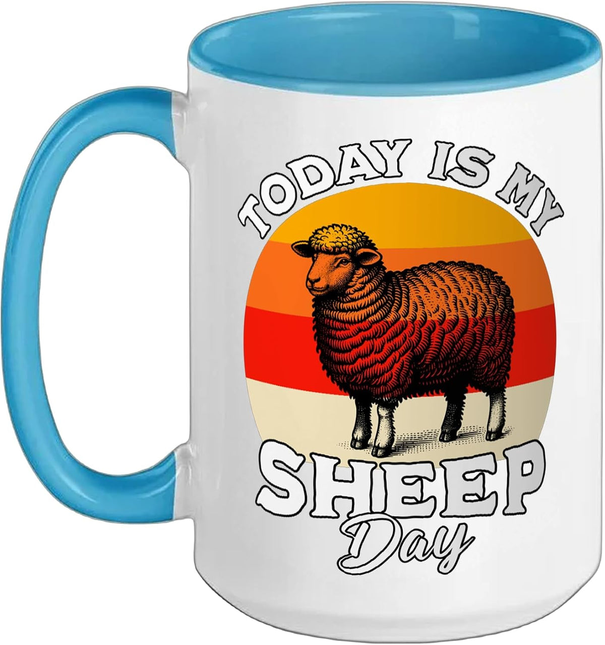 Funny Sheep Ceramic Mug