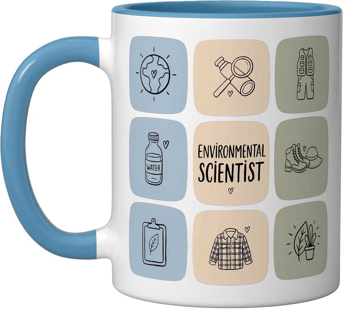 Environmental Scientist Ecologist Fieldwork Conservation Ceramic Mug