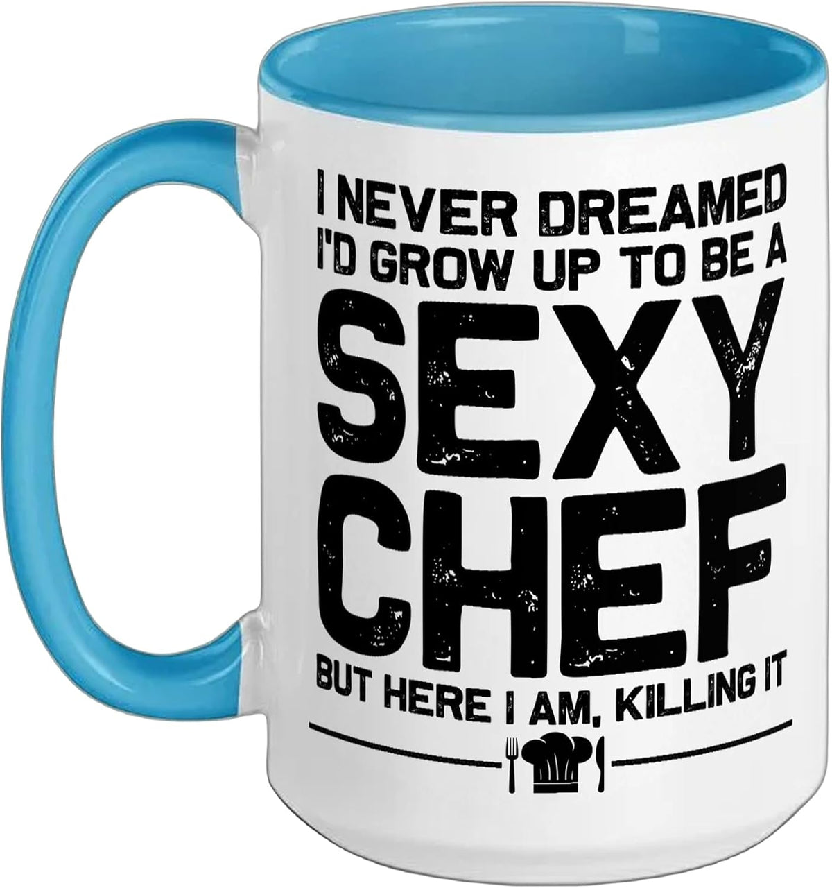 Funny Chef Design Men Women Sexy Cooking Novelty Culinary Ceramic Mug