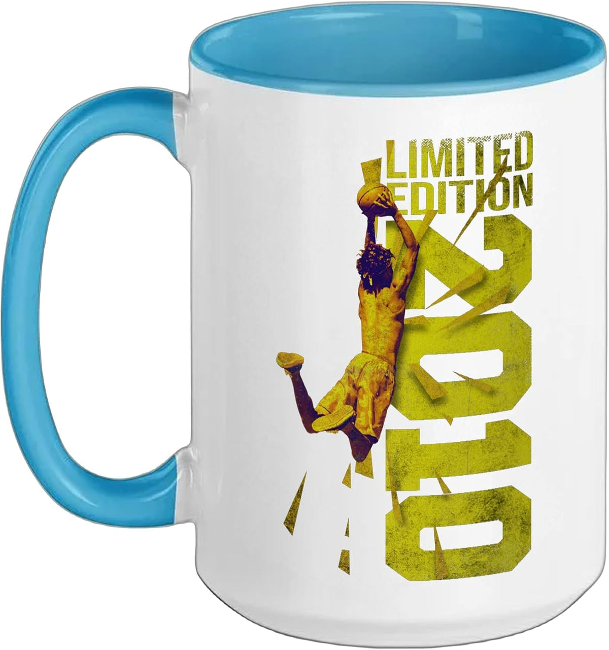 Streetball-Basketball Vintage Born 2010 Birthday Ceramic Mug