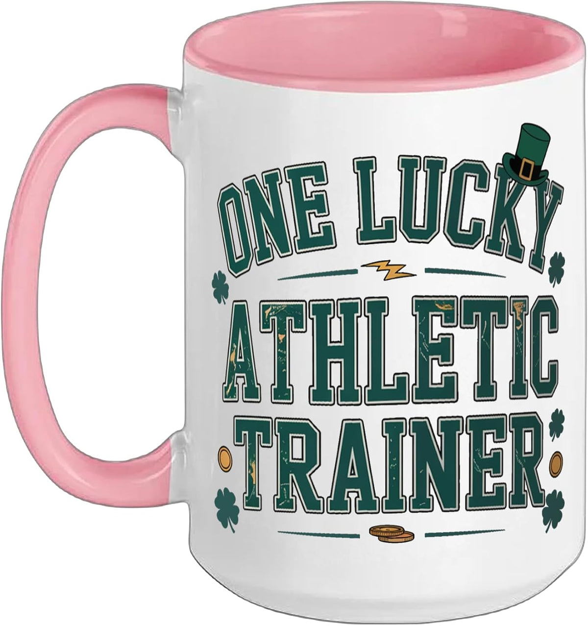 Athletic Trainer Lucky St Patricks Day Ceramic Mug