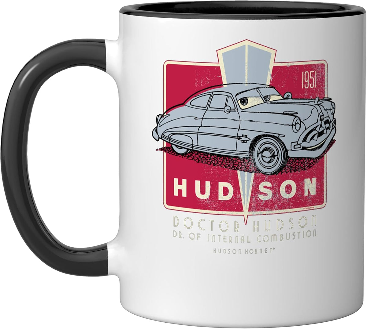 Disney And Pixars Cars Hudson Hornet 1951 Ceramic Mug