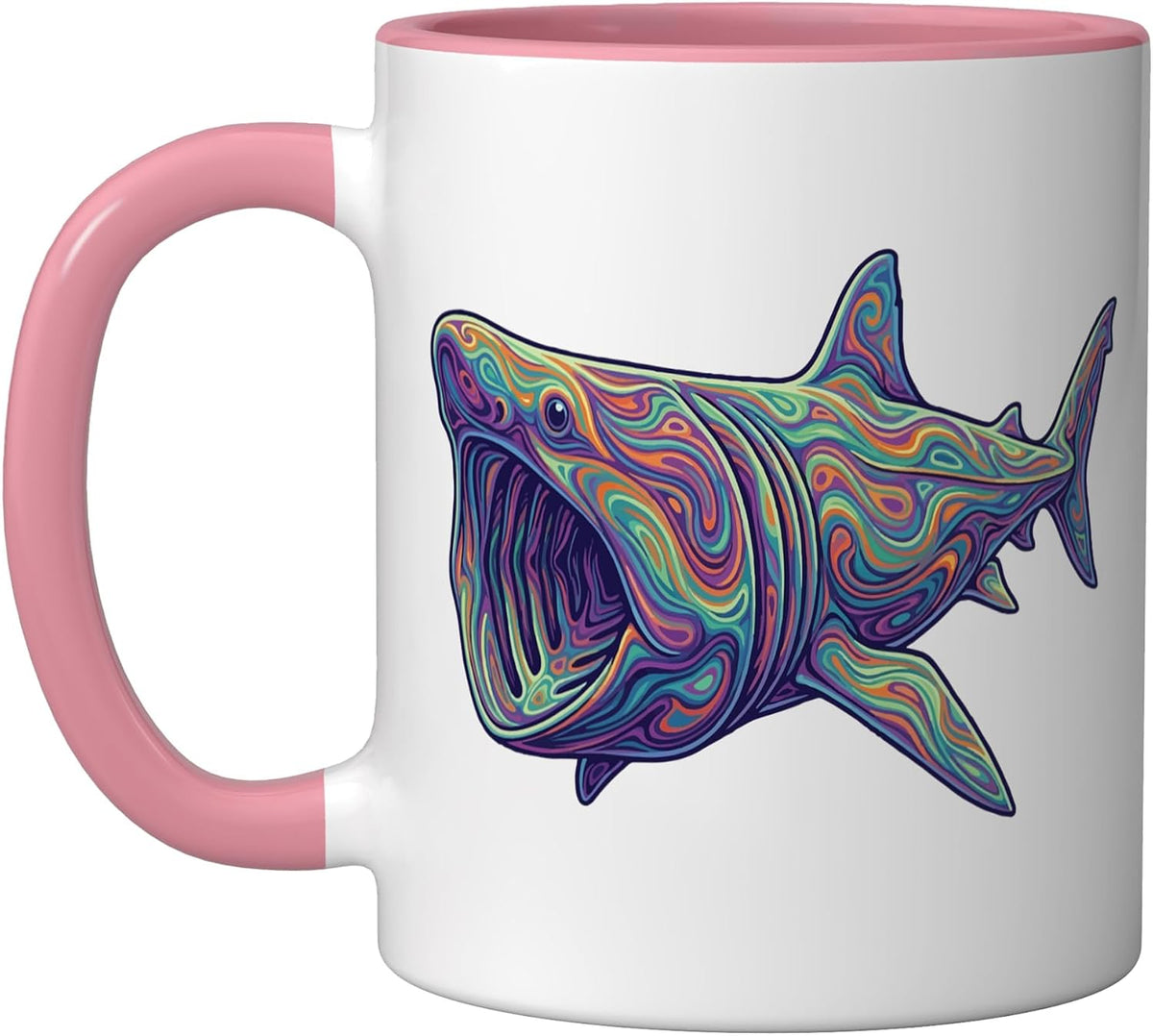 Basking Shark Colorful Ceramic Mug
