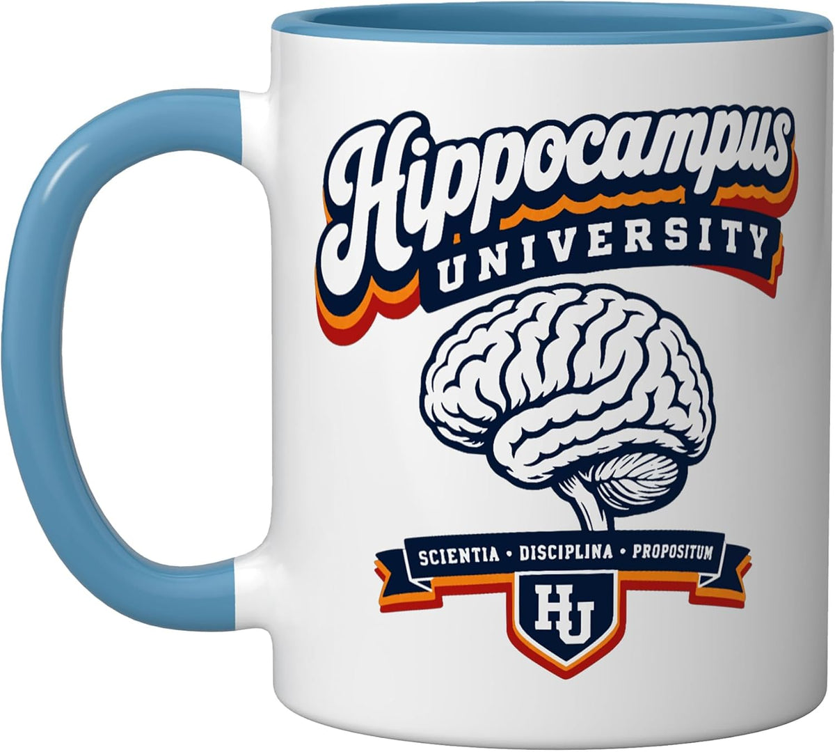 Hippocampus University Funny Science Brain Neurologist Ceramic Mug