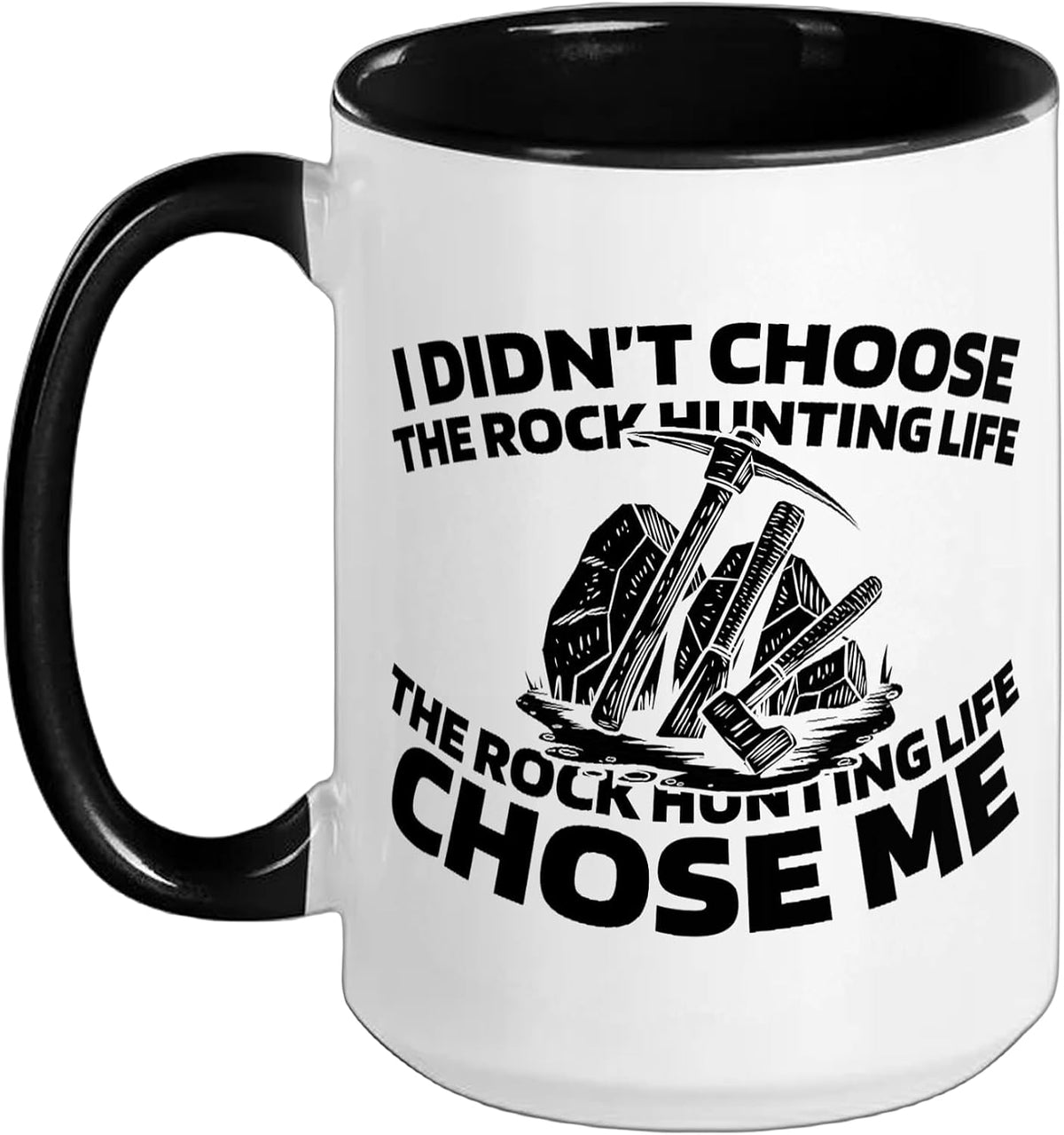 Geology - Geologist Collecting Rock Collector Ceramic Mug