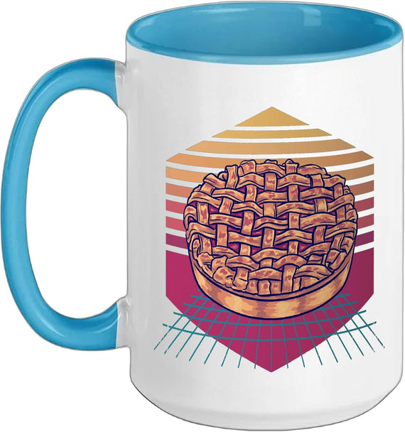 Thanksgiving Apple Pie Vintage Ceramic Mug