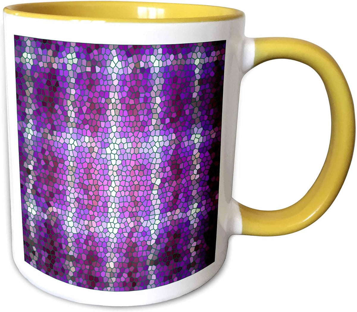 Sandy Mertens Color Designs - Stain Glass Ceramic Mug