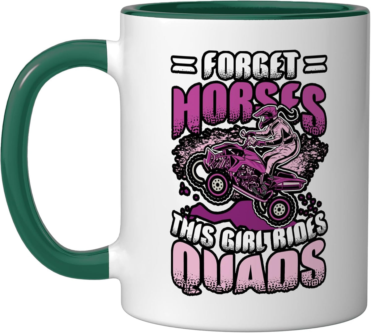 Girl Quad Racing Women Quad Riding Ceramic Mug