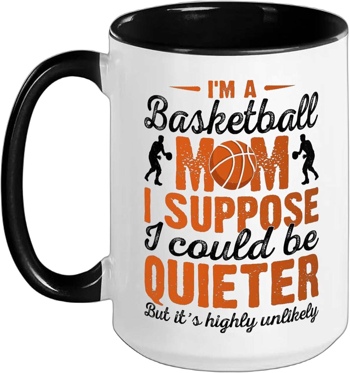 Basketball Mom Basket Ball Women Sport Christmas Ceramic Mug