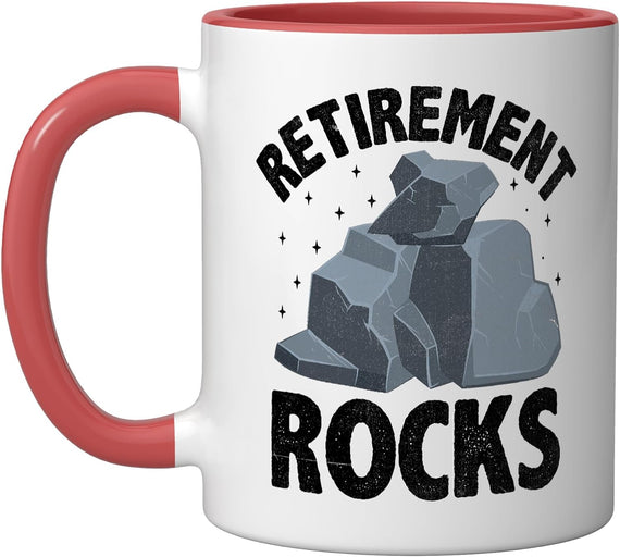 Retirements Rocks Rock Hunting Collector Geology Mineral Ceramic Mug