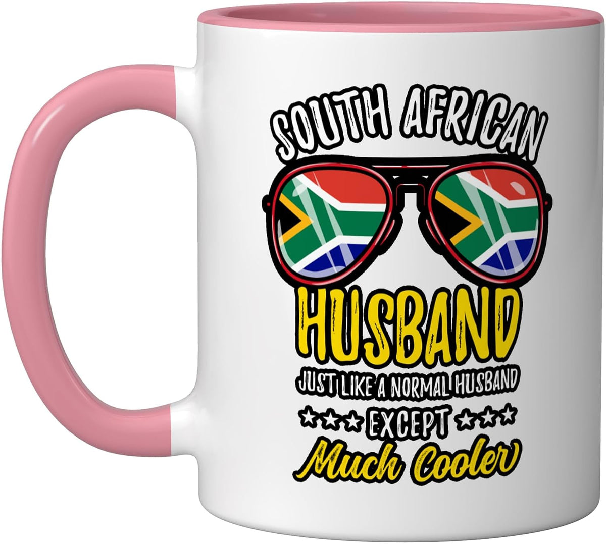 South African Husband Sunglasses South African Family Ceramic Mug