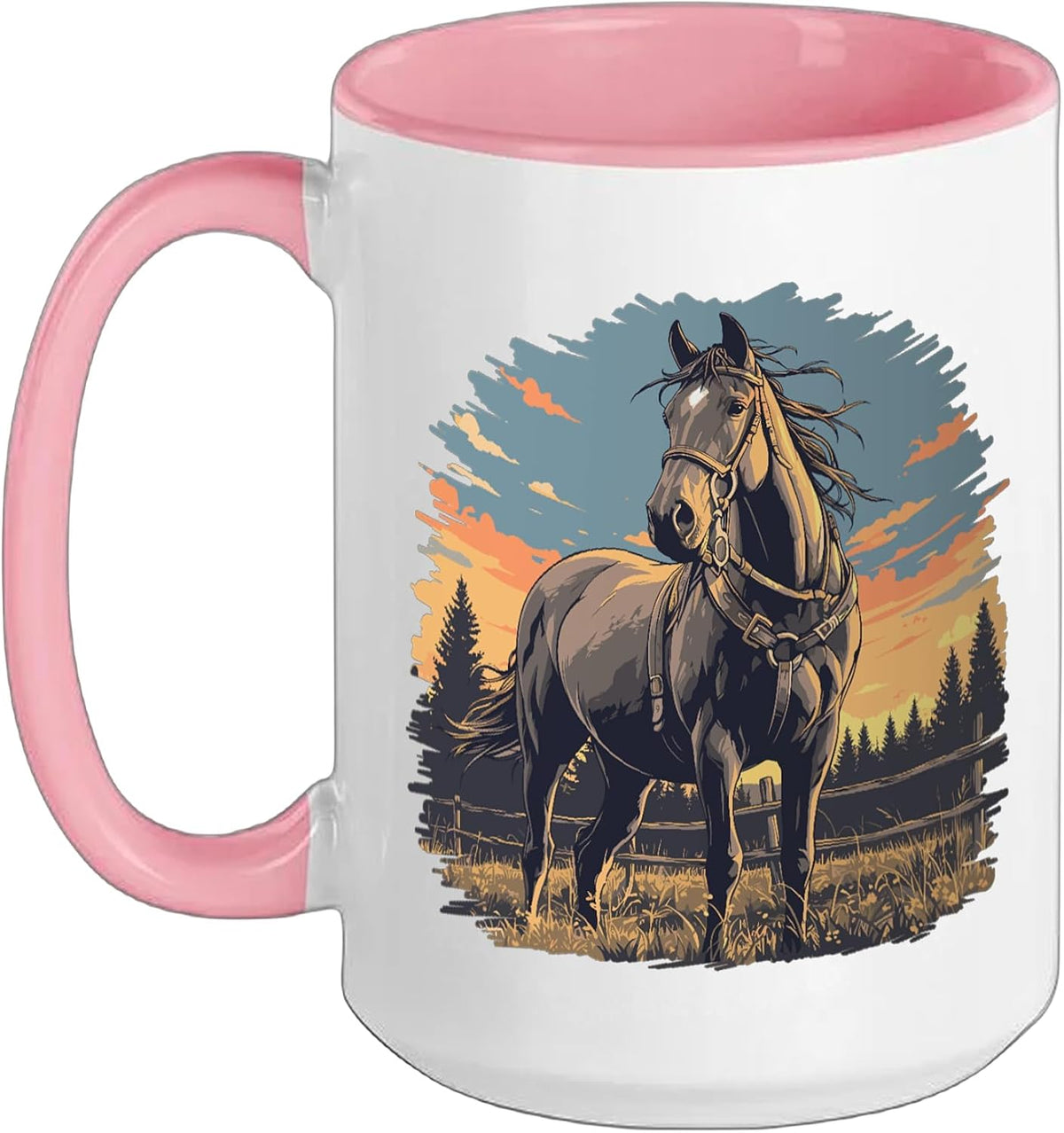 Horses Horse Ceramic Mug