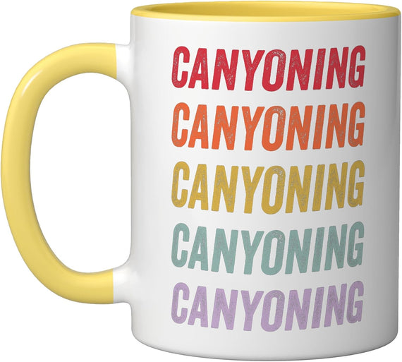 Canyoning Ceramic Mug