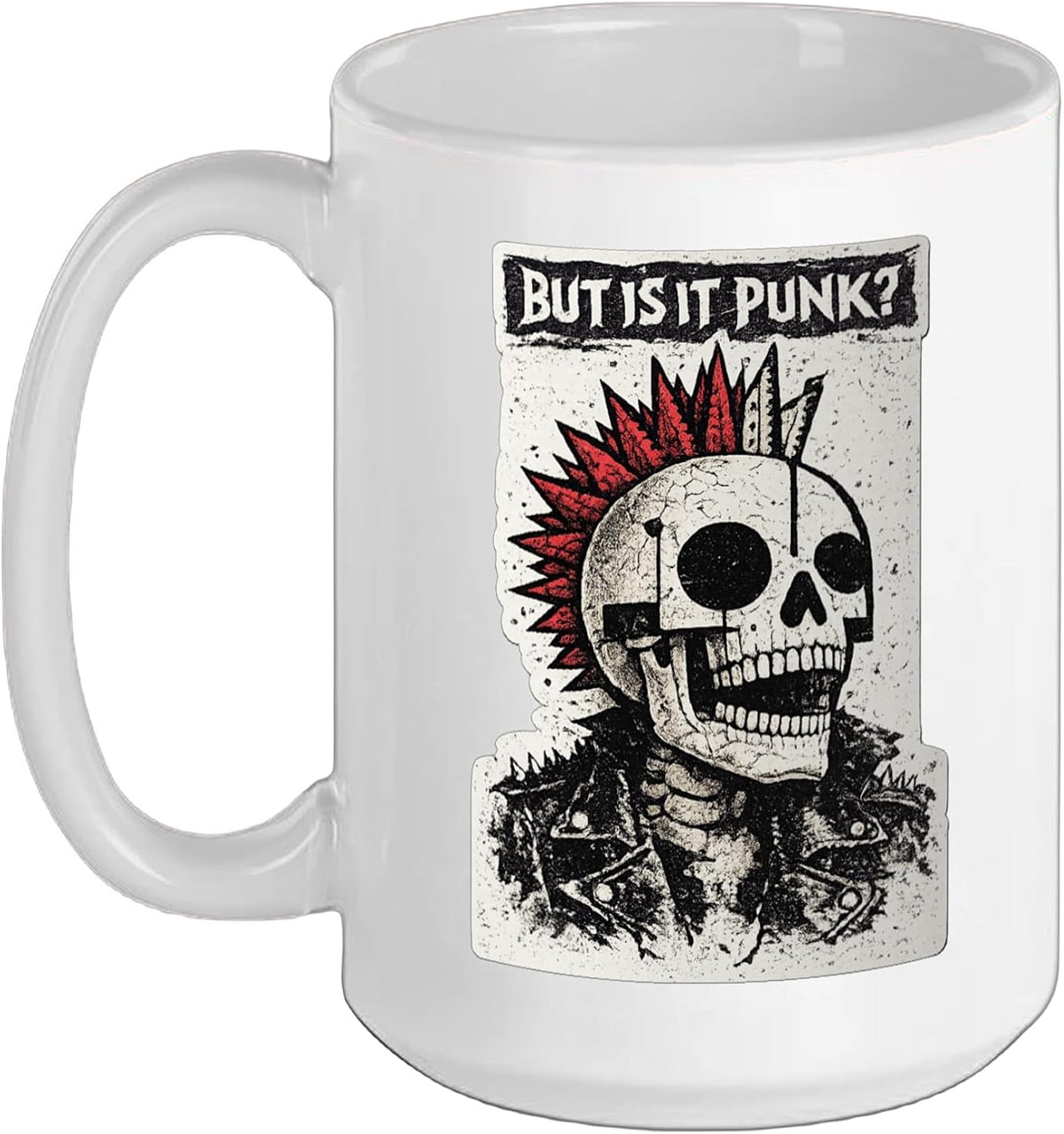 Art Punk Humor Ceramic Mug