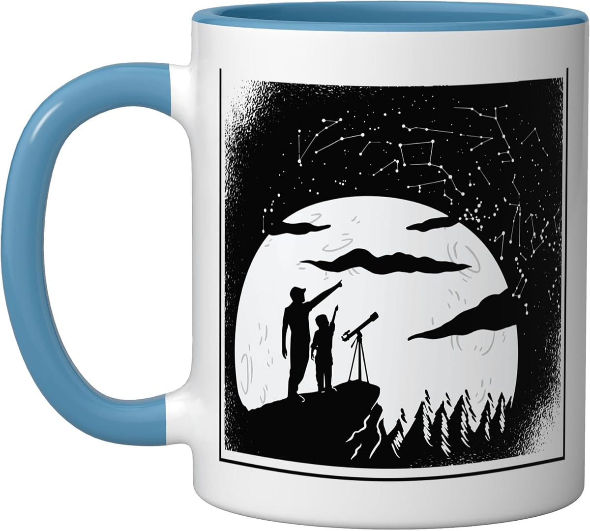 Telescopes Binoculars Planets Science Observatory Ceramic Mug