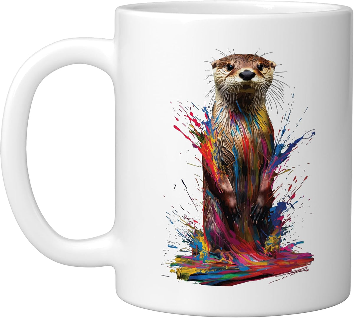 Otter Colorful Ceramic Mug