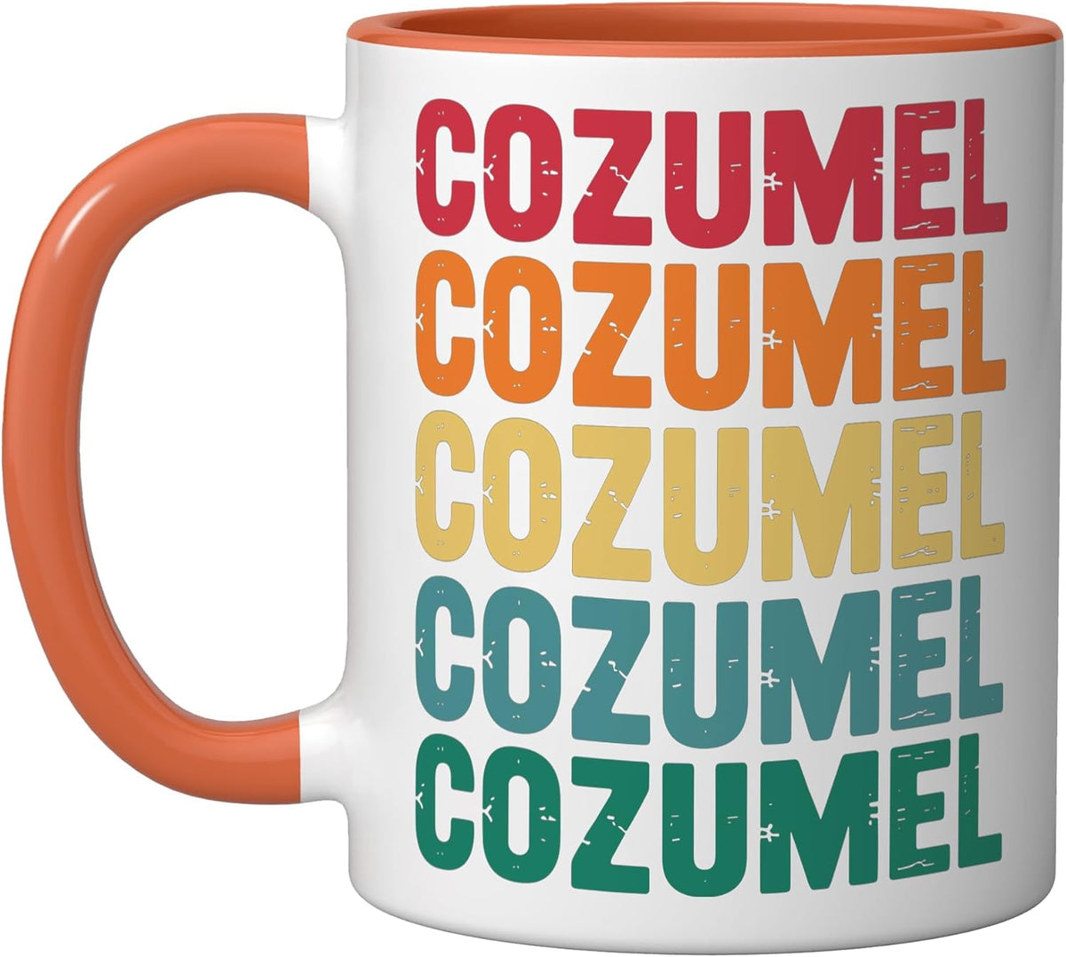 Cozumel Art For Men Women Kids Cozumel Mexico Souvenir Ceramic Mug