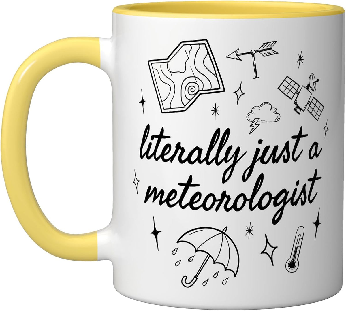 Meteorologist Weather Forecaster Forecasters Weatherman Ceramic Mug