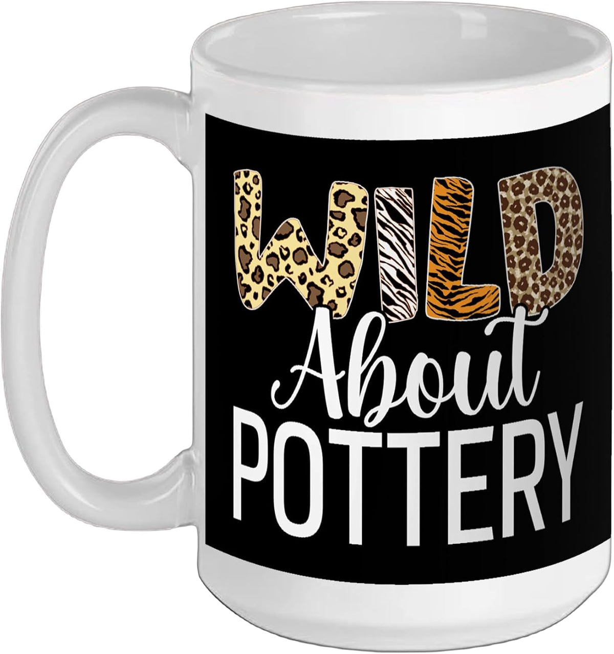 Wild About Pottery - Zoo Safari Ceramics Artist Clay Ceramic Mug