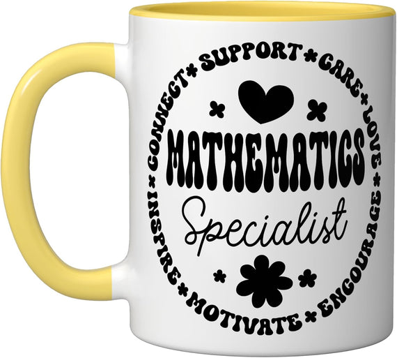 Mathematics Specialist Math Back To School Team Ceramic Mug