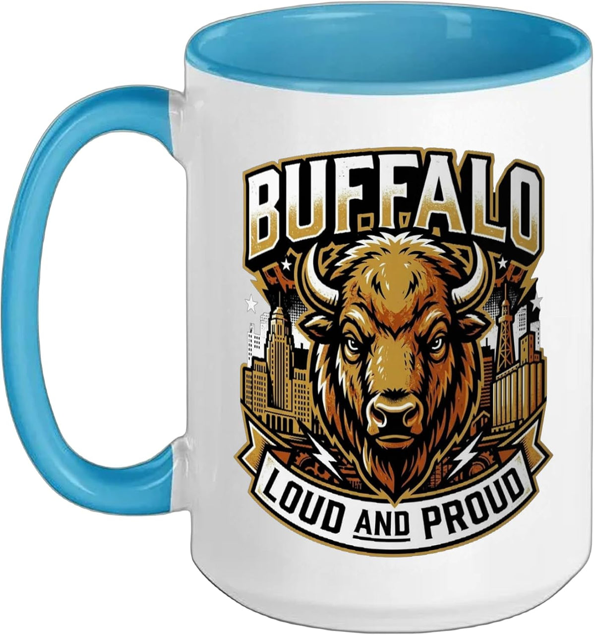 Buffalo Loud And Proud City Pride Ceramic Mug